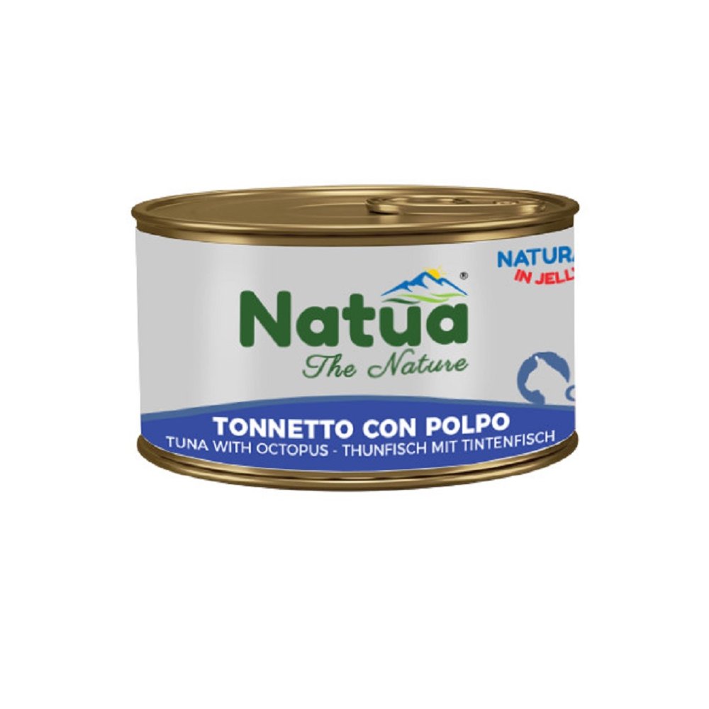 Natua Cat Natural Tonnetto Polpo Jelly 85g Lattina Natua Cat Natural Tonnetto Polpo Jelly 85g Lattina